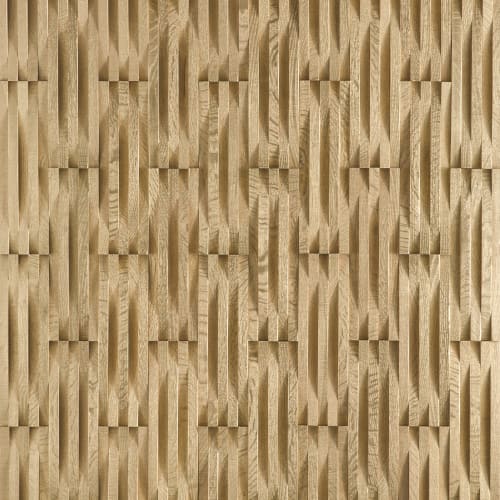 Wall -  Inceptiv - Curva in Gold Hardwood