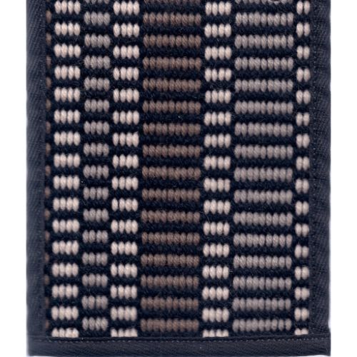 Flatweave/Soumac Collection - Hartley Damier in Charcoal    Carpet