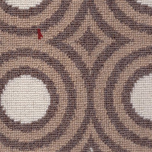 Wiltonian Collection - Isle in Of Man W7 White/Naturals  Carpet
