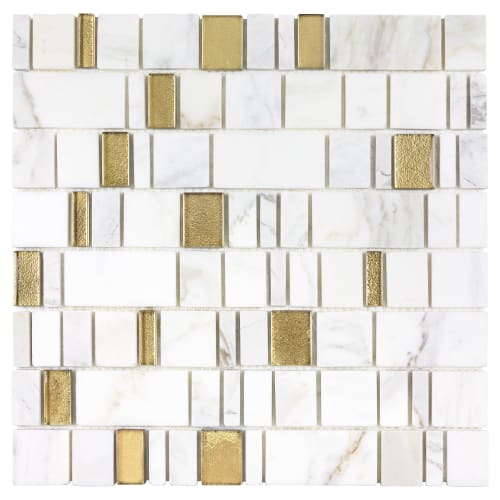 Anthology Tile in Dazzle Glass Tile