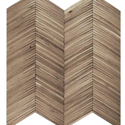 Wall -  Inceptiv - Ark Chevron in Lugano Hardwood