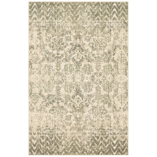 Le Jardin Willow Grey in Willow Grey Area Rugs