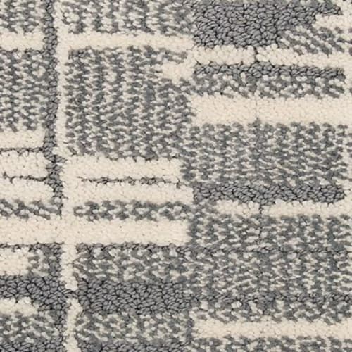 Modern Plaid in Azure Carpet