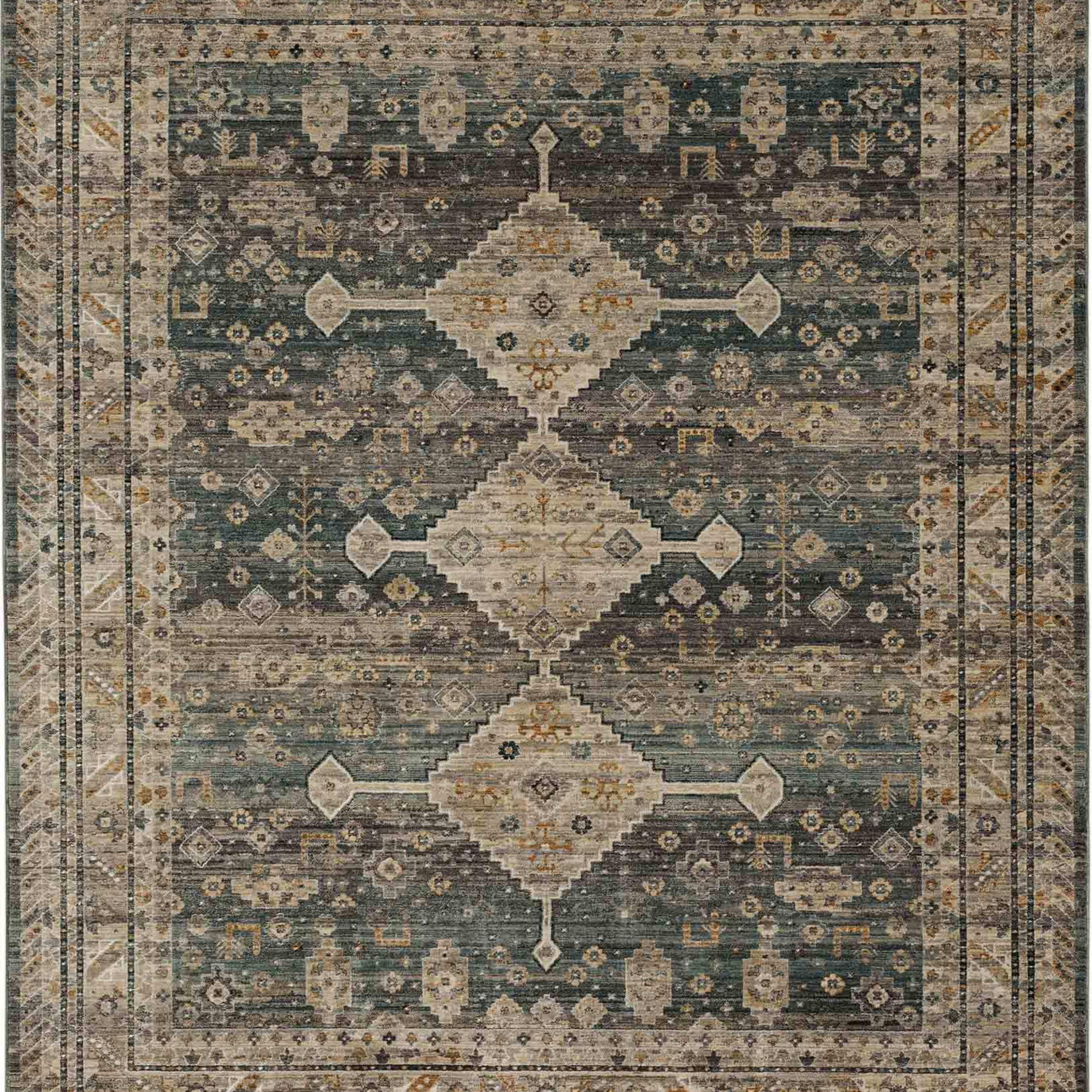 Milo Grey in Grey 9'X12'2" Area Rugs