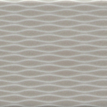 Motif II in White / 4" X 12"