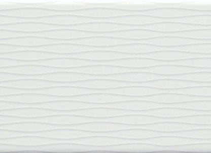 Motif II in White / 4" X 12"