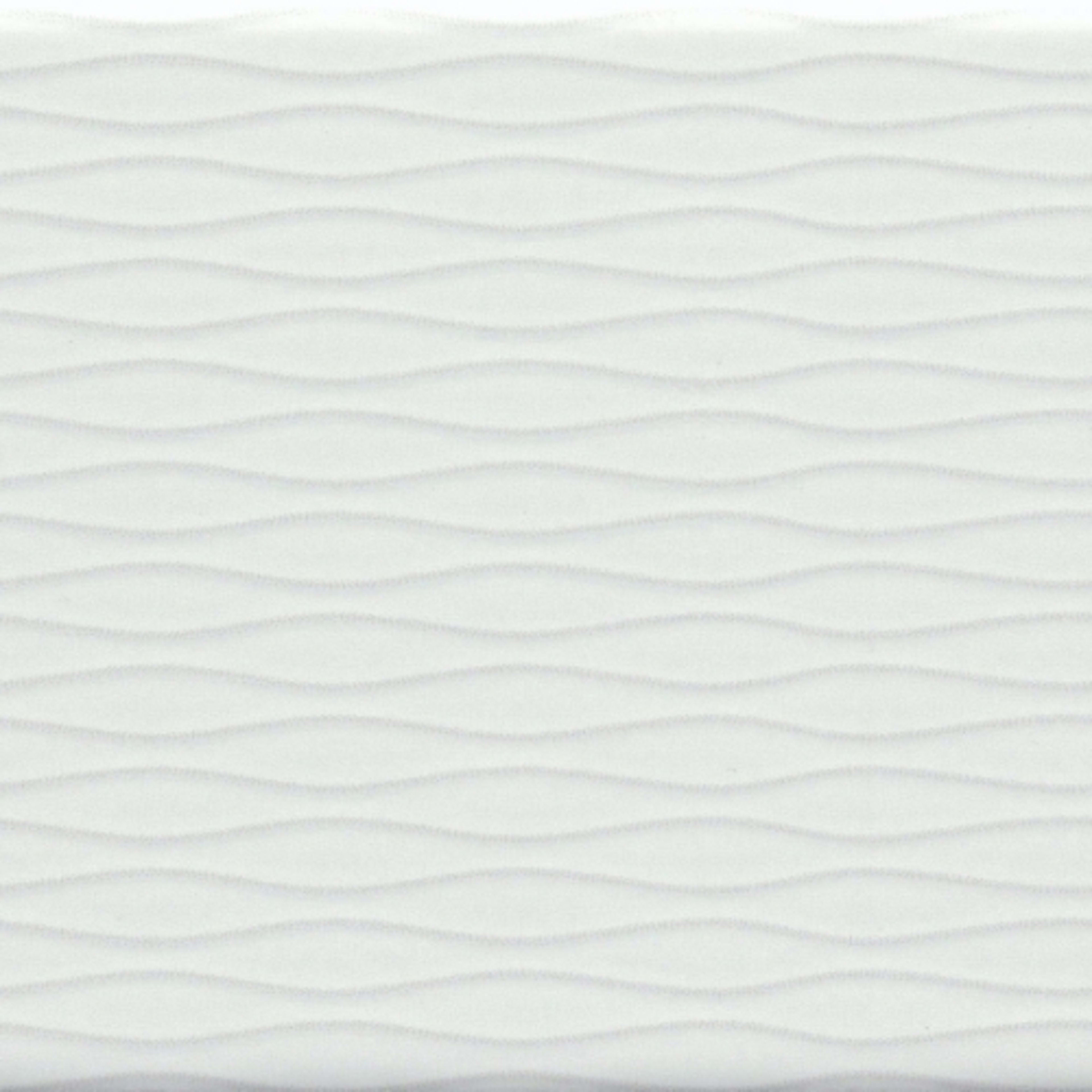 Motif II in White / 4" X 12" Tile