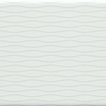 Motif II in White / 4" X 12" Tile