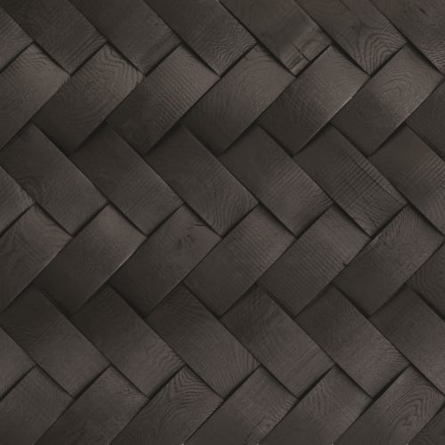 Wall -  Inceptiv - Tresses in Noir Hardwood
