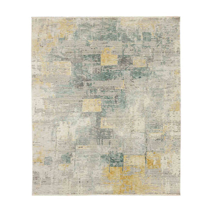 Nostalgic Blue in Blue 6'6"x9'10" Area Rugs