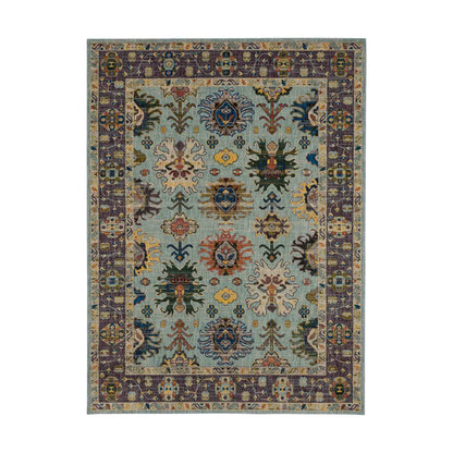 Obsession Blue in Blue 9'6"x12'11" Area Rugs