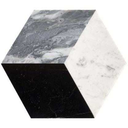 Pari in Nero Dark Green  Carrara Polished