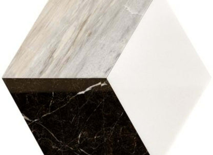 Pari in Nero Dark Green  Carrara Polished