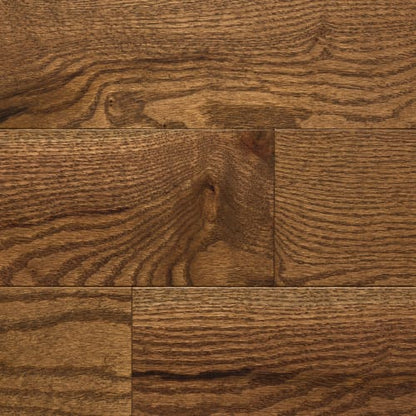PRO Collection - Brushed Red Oak Solid 3/4