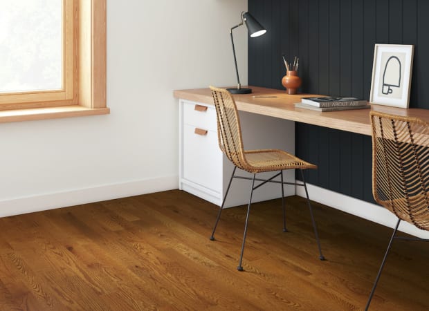 PRO Collection - Brushed Red Oak Solid 3/4