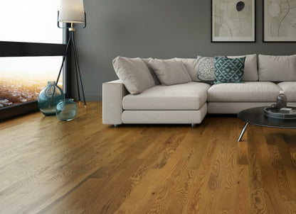 PRO Collection - Brushed Red Oak Solid 3/4