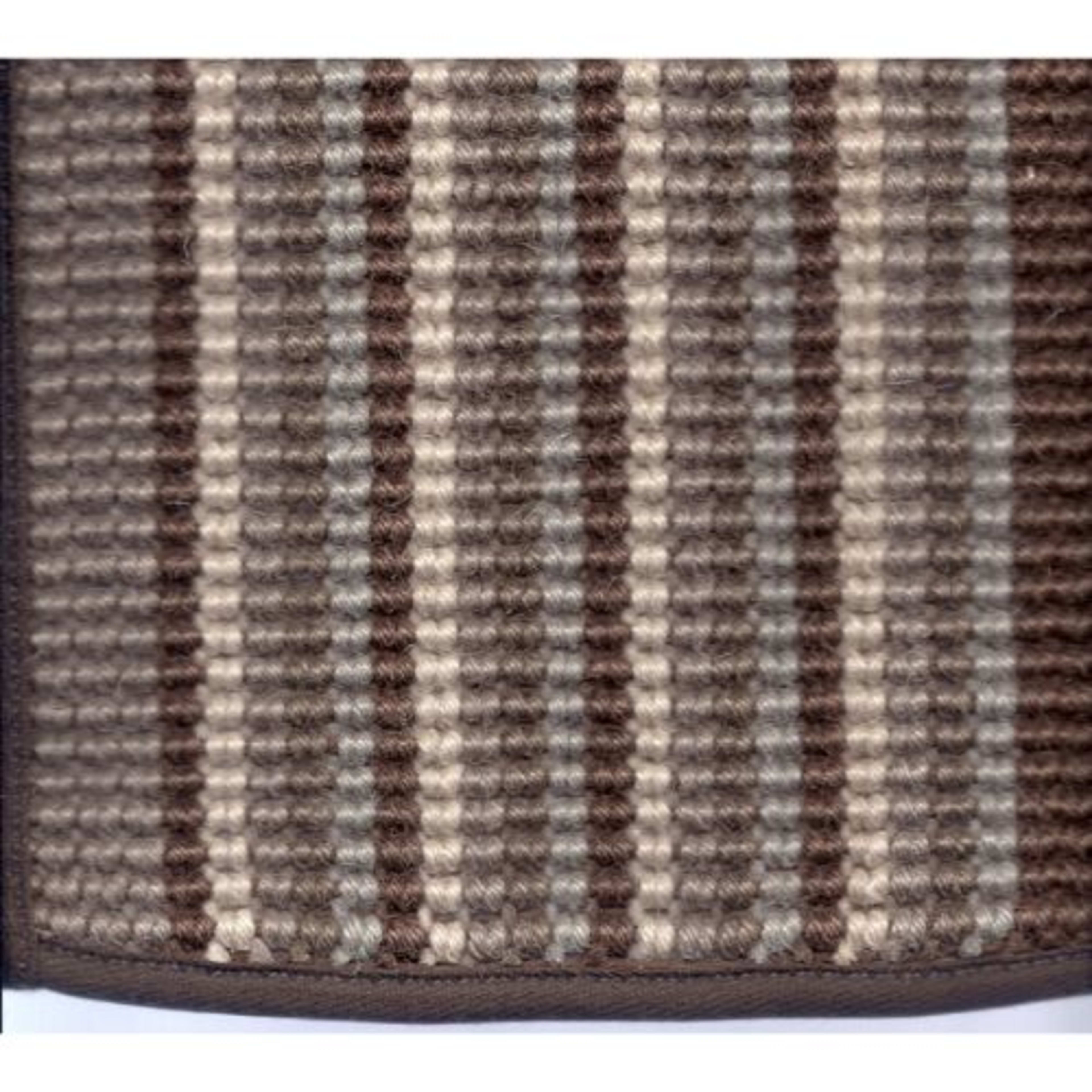 Palm/Natural Collection - Palm Fibre in Fibre Stripes Neutrals   Carpet