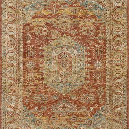 Palu Rust in Rust 5'X7'6" Area Rugs