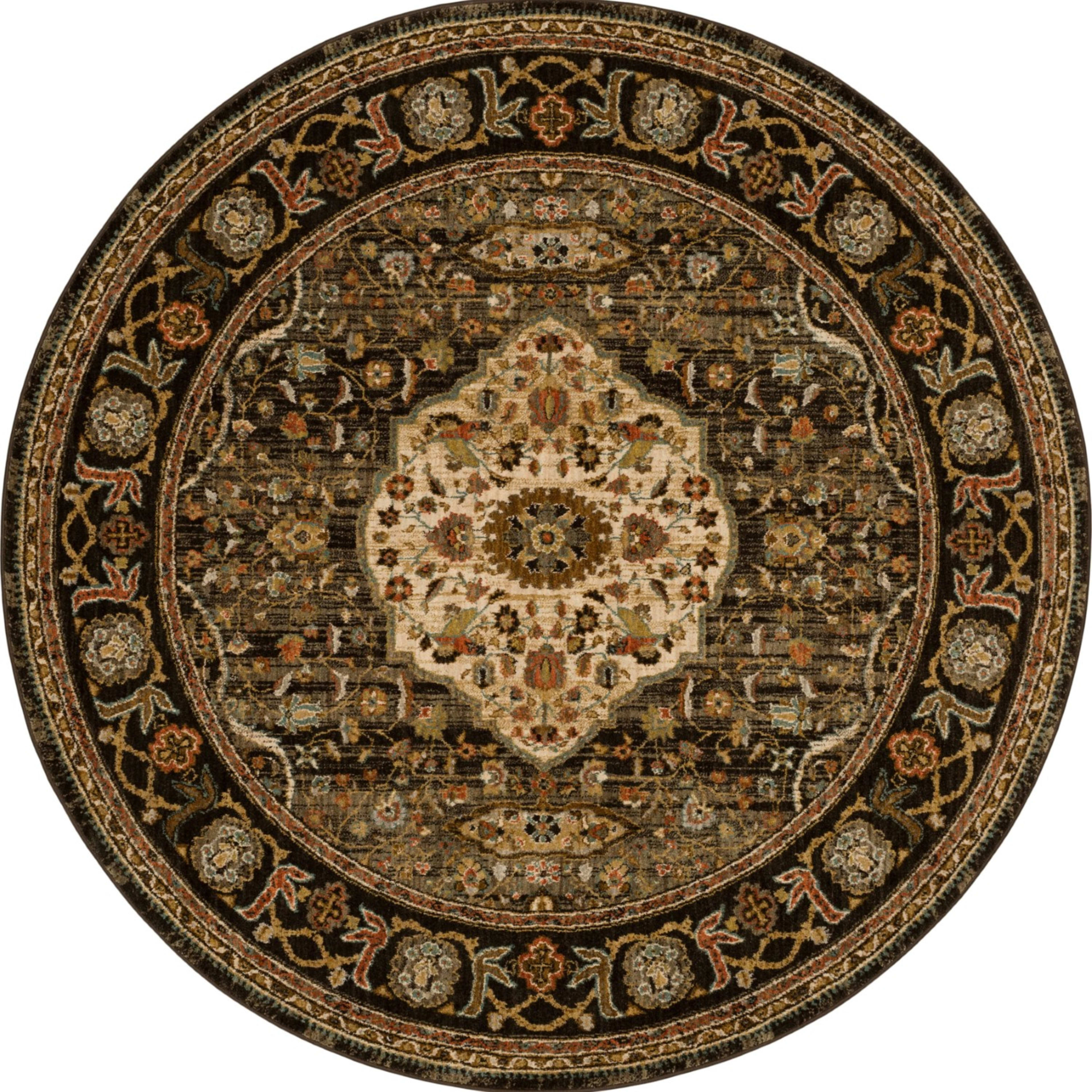 Petra Charcoal in Charcoal Area Rugs