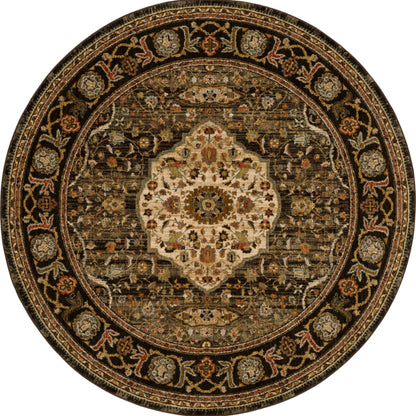 Petra Charcoal in Charcoal Area Rugs