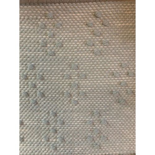 Flatweave/Soumac Collection - Petrich in All Over Rosette Cream Blue Carpet