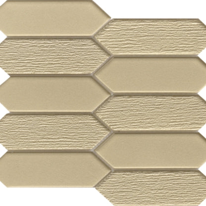 Picket in Silver 11" X 12" Mosaic Mesh