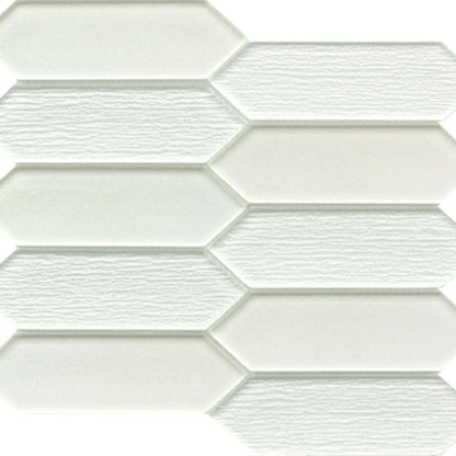 Picket in Silver 11" X 12" Mosaic Mesh