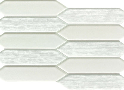 Picket in Silver 11" X 12" Mosaic Mesh