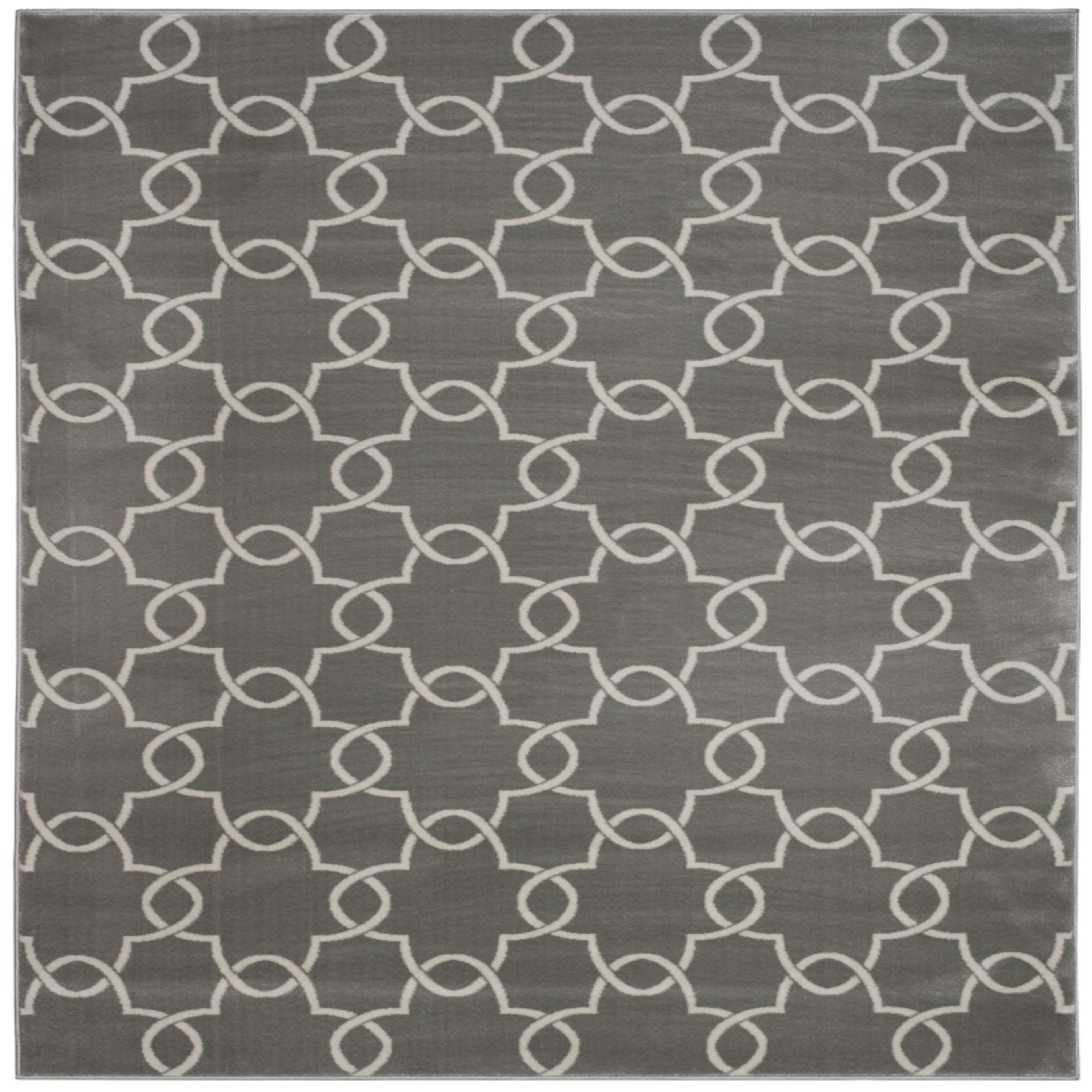 Pisa - 3784 - Grey in Grey Area Rugs