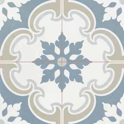 Reminisce in Lane 18" X 18" Scored Tile