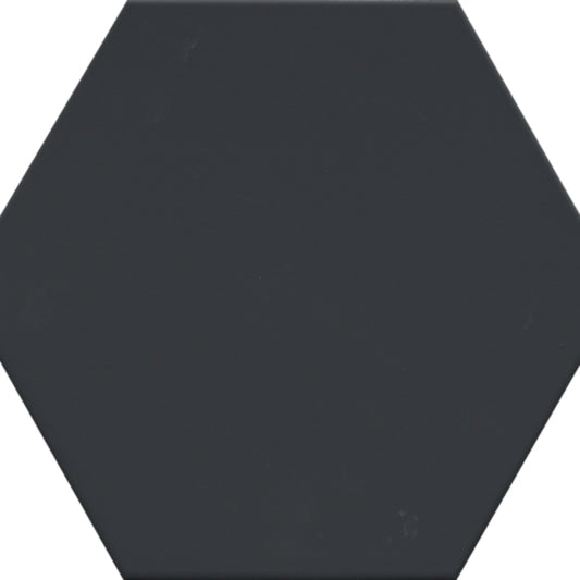 Rhythm in Black Hex 11" X 13" Tile