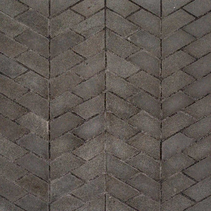Rocket Mosaic in Basalt Grey Natural Stone