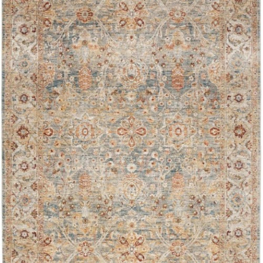 Sahar SHR03 in Blue Area Rugs