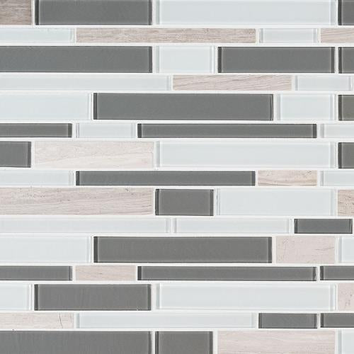 MSI in Gray Cliff Glass Tile