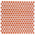 Simple in Rimmed Hexagon Tangerine