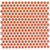 Simple in Rimmed Hexagon Tangerine