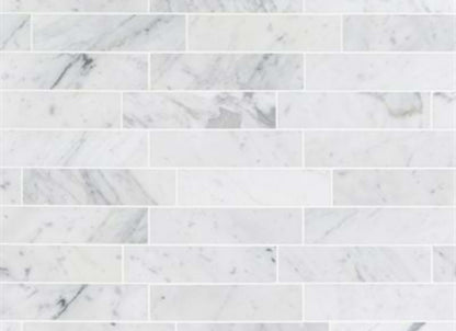 Stone Brush in White Carrara