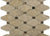 Stella in White Carrara With Black Dot