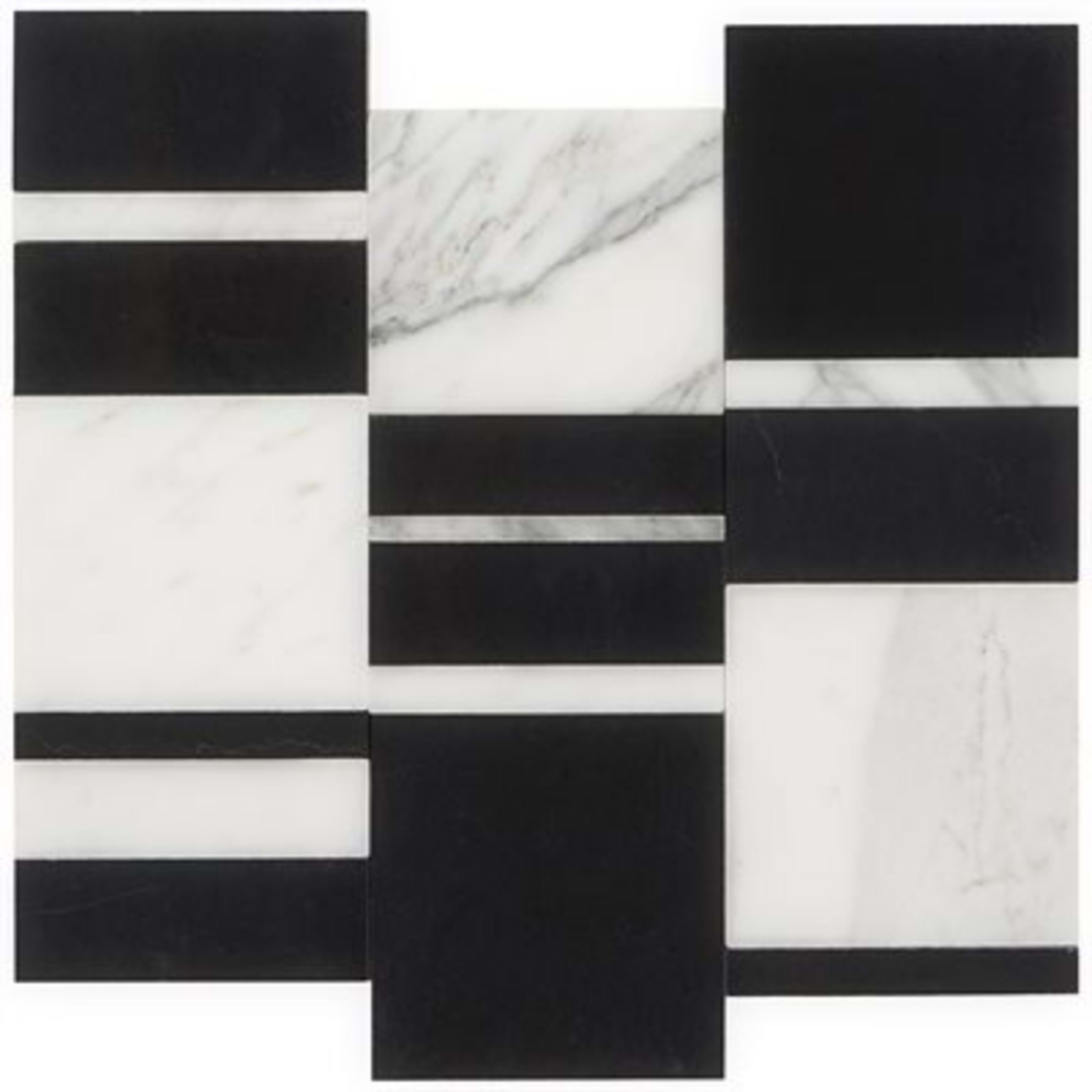 Steinway in Blanco - Nero Marquina  Calacatta Gold Natural Stone