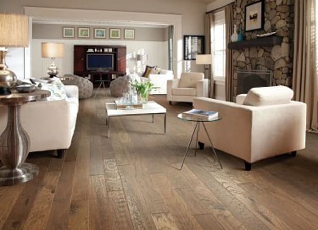 PEBBLE HILL MIXED WIDTH in Pacific Crest Hardwood