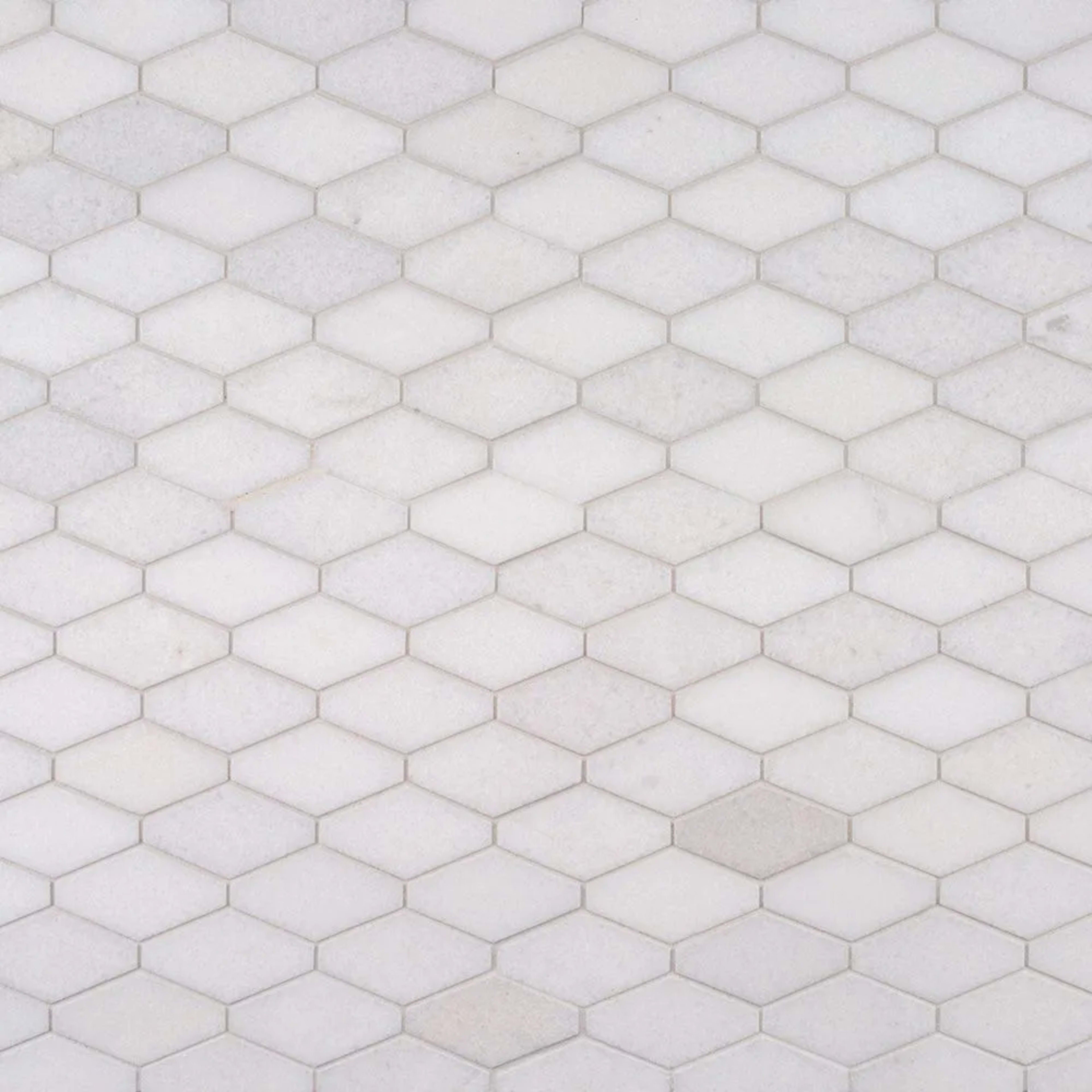Solemn Mosaic in Thassos Natural Stone