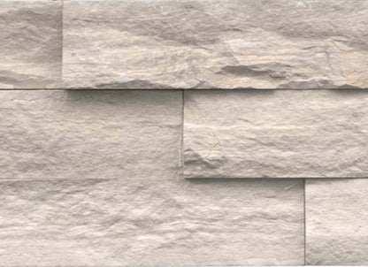 Structure in Structure 3d Ledger Blue (Marble) 6” X 24”