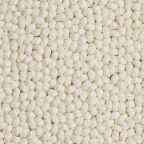 Super Boucle in Glacial White Carpet