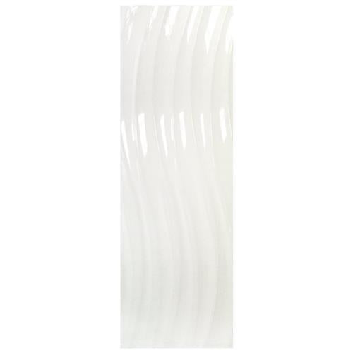 Flow in Wave Bianco 12x36  Tile