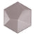 Hexagono in Cuna Blanco Matte