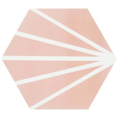Aries in Rose 8" Hex