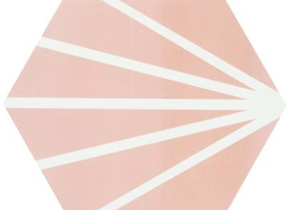 Aries in Rose 8" Hex