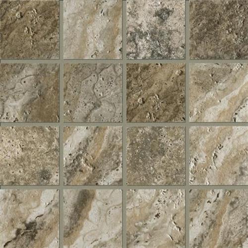 Archaeology in Crystal River - 12x12 Strip Mosaic Tile