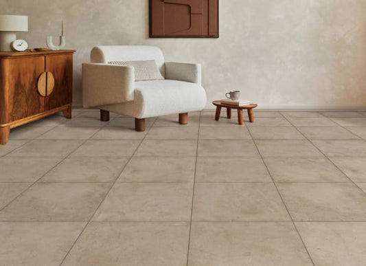 Ct Tile Spc 18 in Raw Terra Cotta Luxury Vinyl