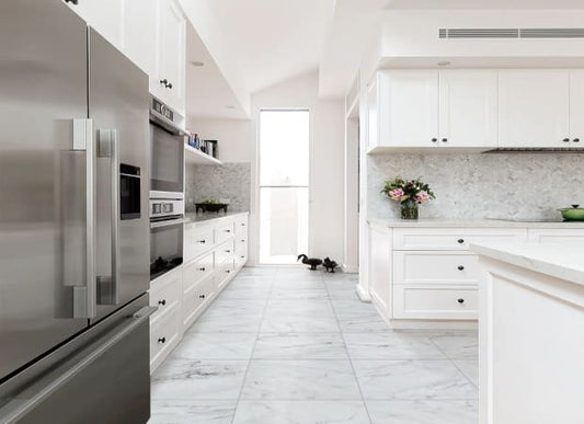 Ct Tile Spc 18 in Eterna Marble Luxury Vinyl